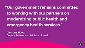 Ontario Names Advisor on Public Health and Emergency Health Services Consultations