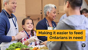 Ontario Making it Easier for Food Banks to Help Those in Need